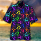 Skull Neon Big Cool - Hawaiian Shirt - Reefox