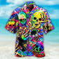 Skull Sweet Skull Say Hi - Hawaiian Shirt - Reefox