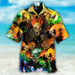 Skull With Bat Wings - Hawaiian Shirt - Reefox