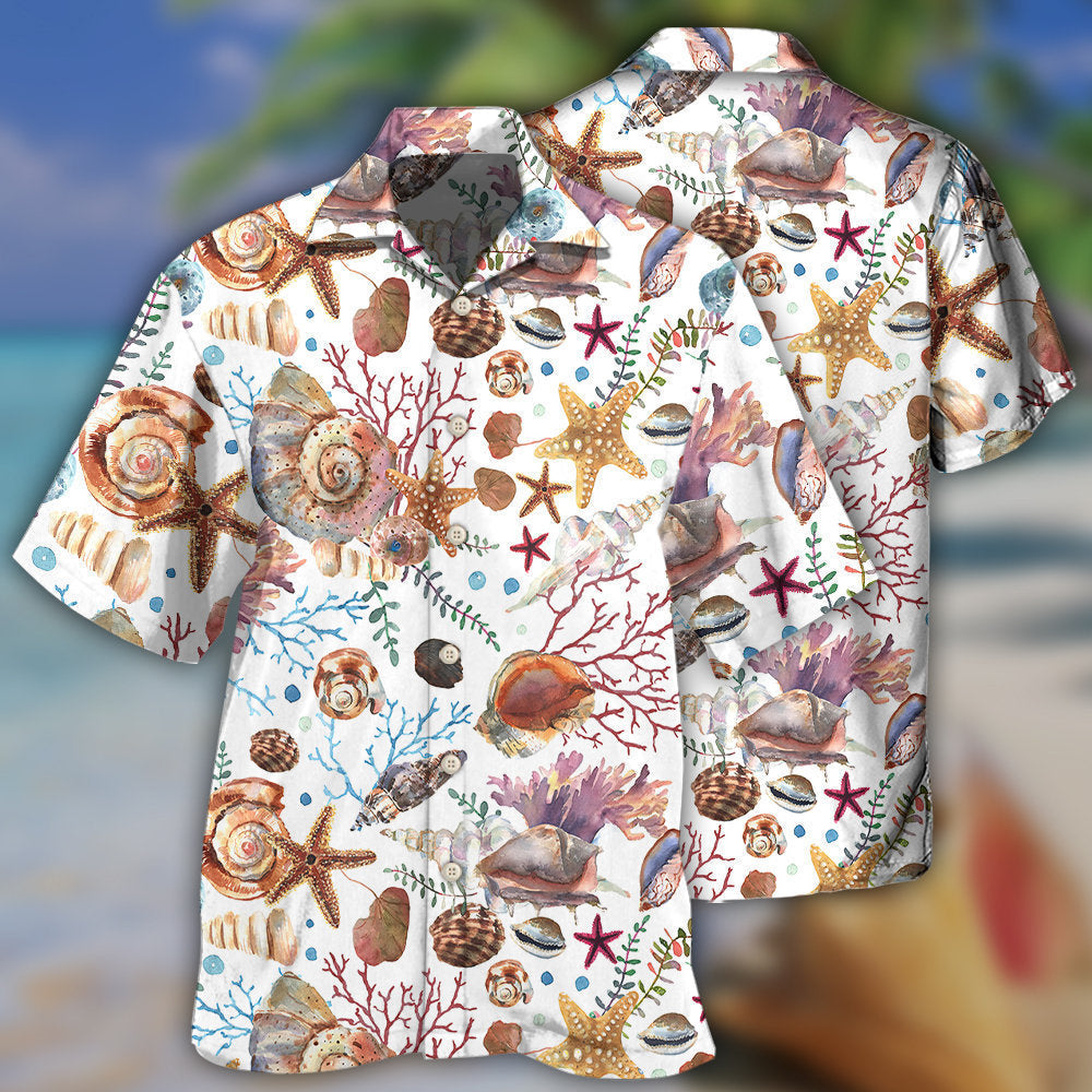 Snail Color Art Style - Hawaiian Shirt - Reefox
