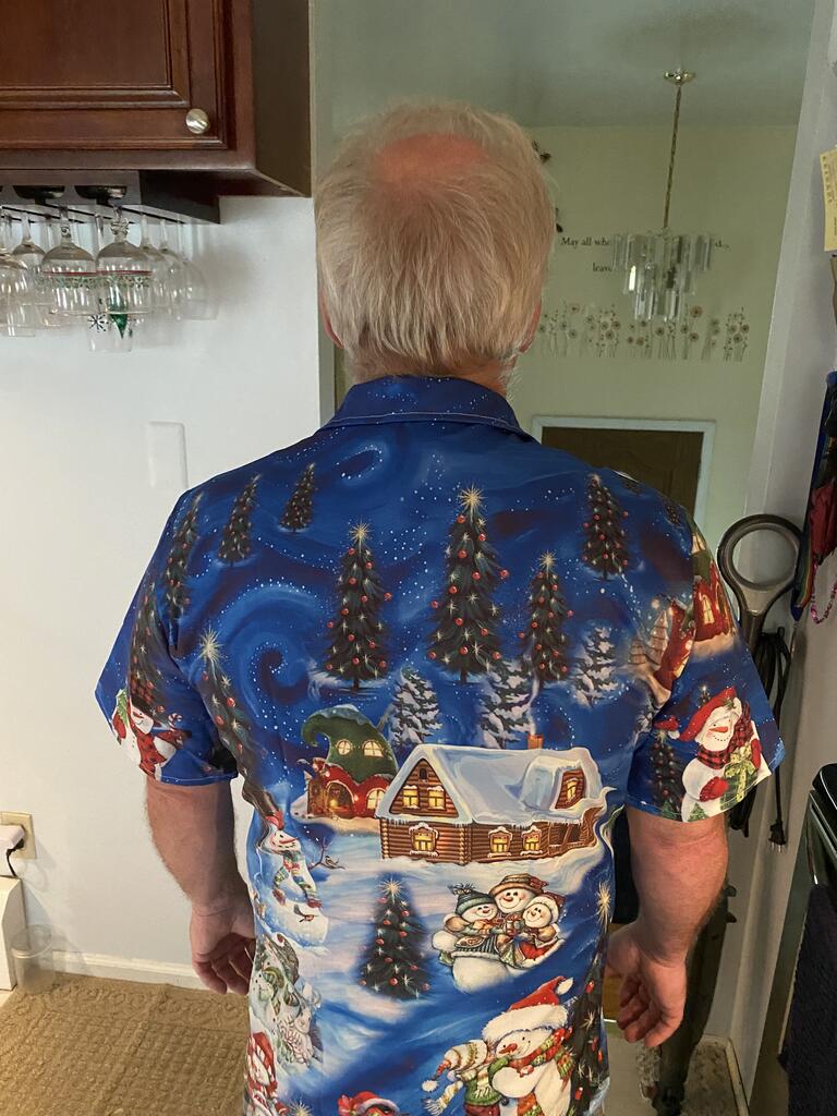 Snowman Chilling With My Snowmies - Hawaiian Shirt - Reefox