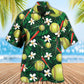Softball Tropical Floral - Hawaiian Shirt - Reefox
