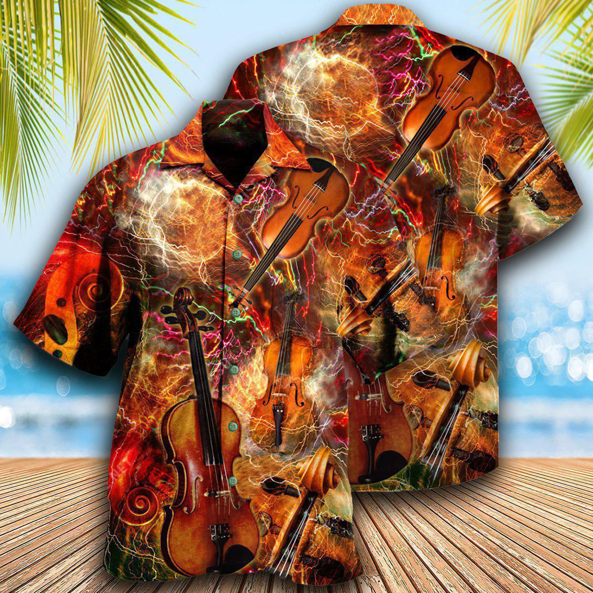 Violin Soul Of Music - Hawaiian Shirt - Reefox