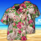 Cat Lovely Sphynx cat Tropical Floral - Hawaiian Shirt - Reefox