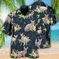 Cat Tropical Floral Sphynx Cat - Hawaiian Shirt - Reefox