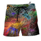 Beach Short / Adults / S Spider Color Love Animals - Beach Short Reefox - Owls Matrix LTD