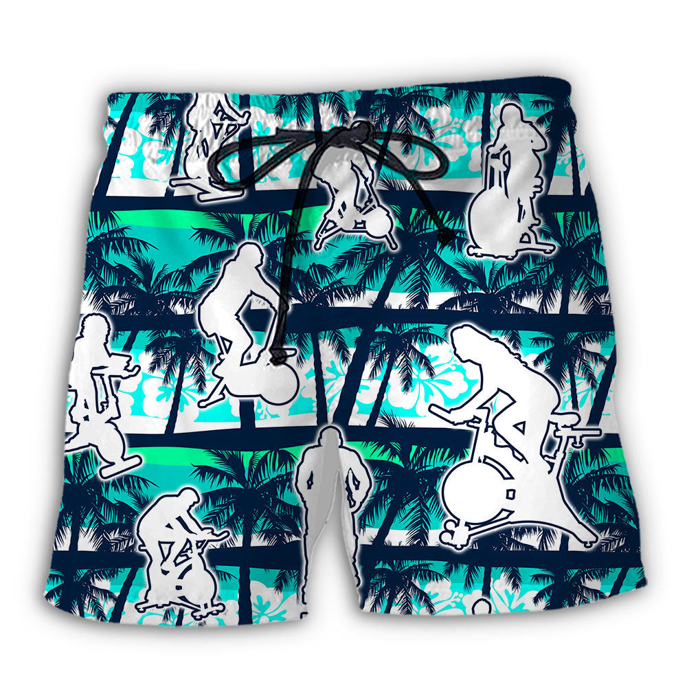 Beach Short / Adults / S Spin Class Play Lover Tropical - Beach Short Reefox - Owls Matrix LTD