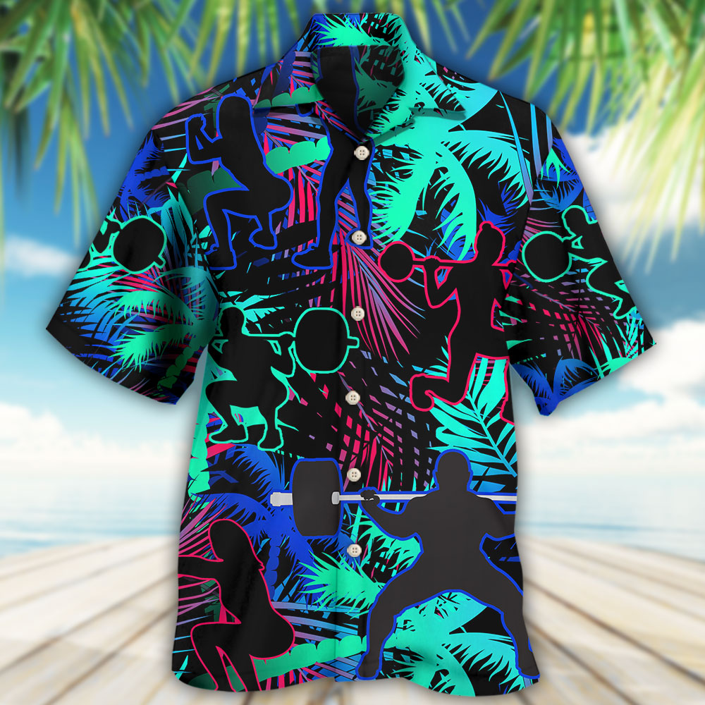 Squats Tropical Leaf - Hawaiian Shirt - Reefox