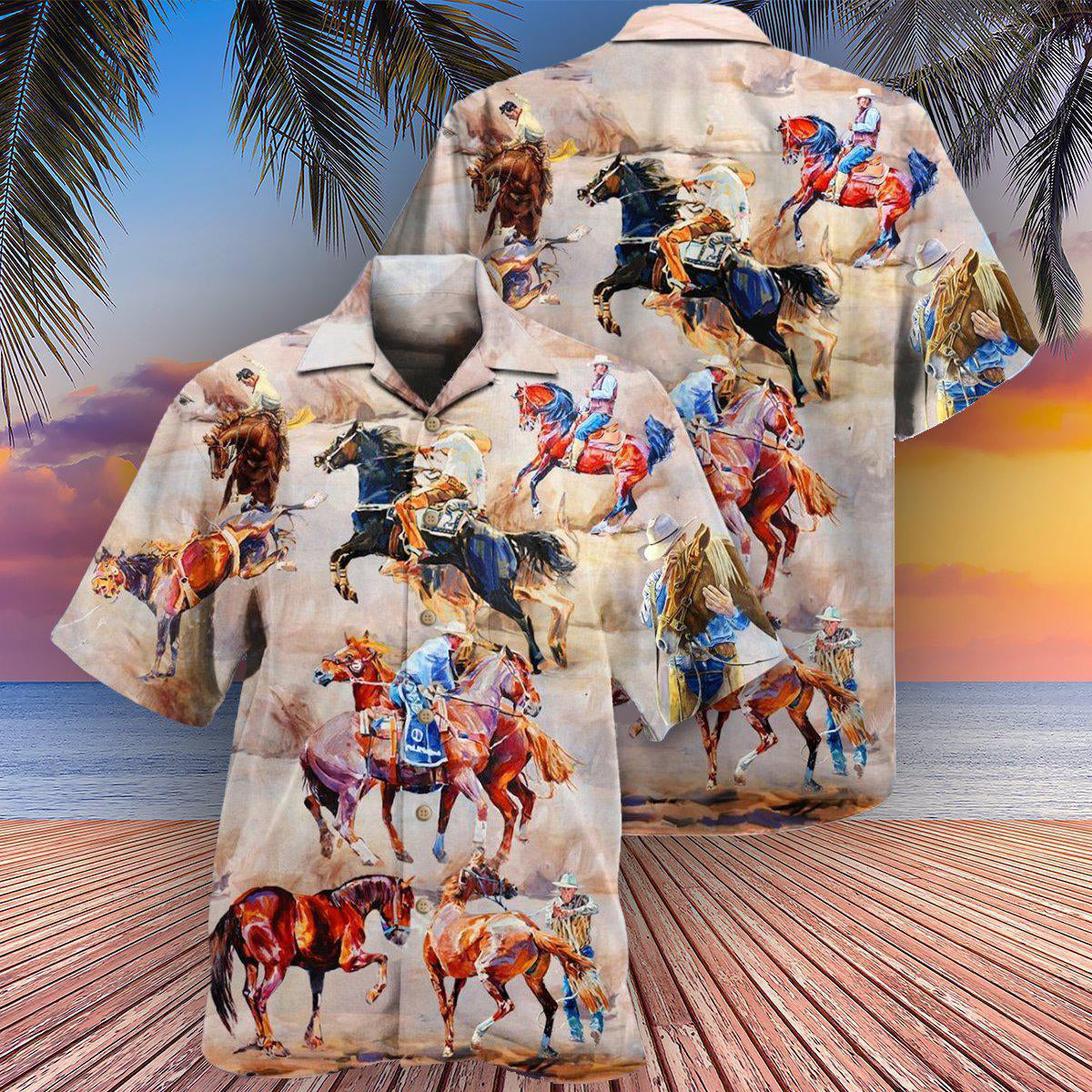 Horse Whisperer Play With Human - Hawaiian Shirt - Reefox