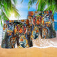 Tiger Eyes Of The Tiger - Beach Short Reefox - Owls Matrix LTD