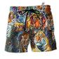 Beach Short / Adults / S Tiger Eyes Of The Tiger - Beach Short Reefox - Owls Matrix LTD