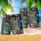 Tiger Lover Cool Style - Beach Short Reefox - Owls Matrix LTD