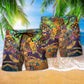 Tiki Welcome To Tiki Bar Cool - Beach Short Reefox - Owls Matrix LTD