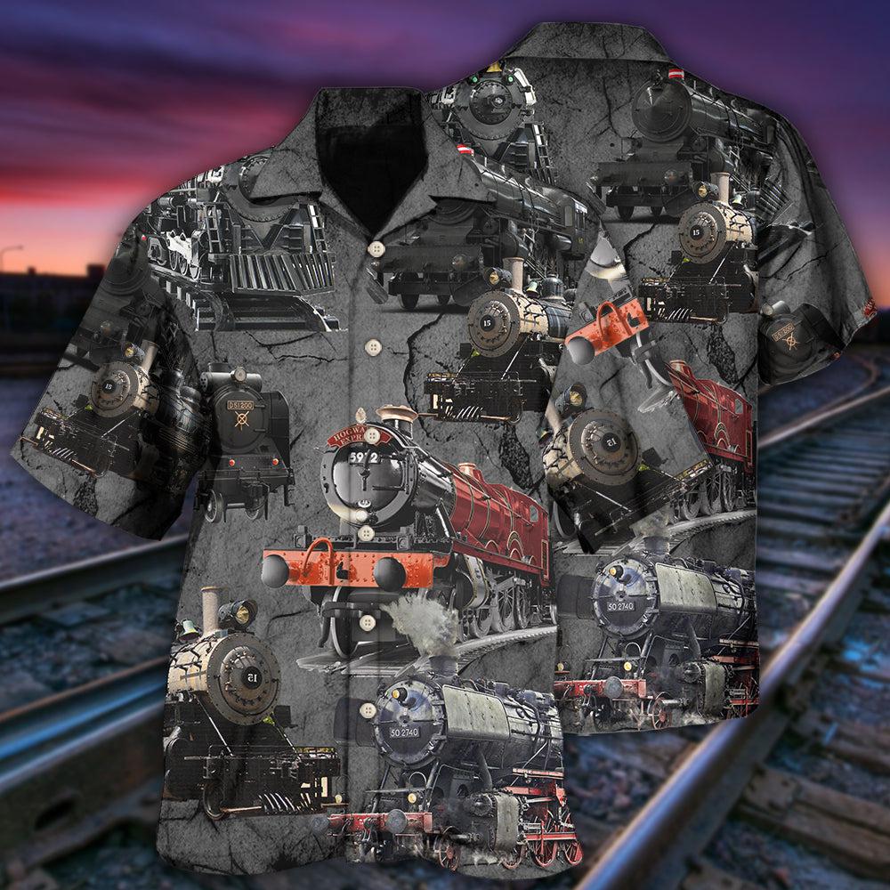 Train Cool Style - Hawaiian Shirt - Reefox