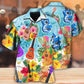 Guitar Tropical Hawaii Ukulele - Hawaiian Shirt - Reefox