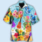 Guitar Tropical Hawaii Ukulele - Hawaiian Shirt - Reefox