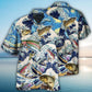 Fishing Trout Fishing Big Waves Style - Hawaiian Shirt - Reefox