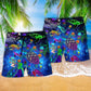 Turtle Amazing Sea Glowing - Beach Short Reefox - Owls Matrix LTD