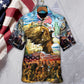 Veteran Call To Colors Freedom With Eagle - Hawaiian Shirt - Reefox