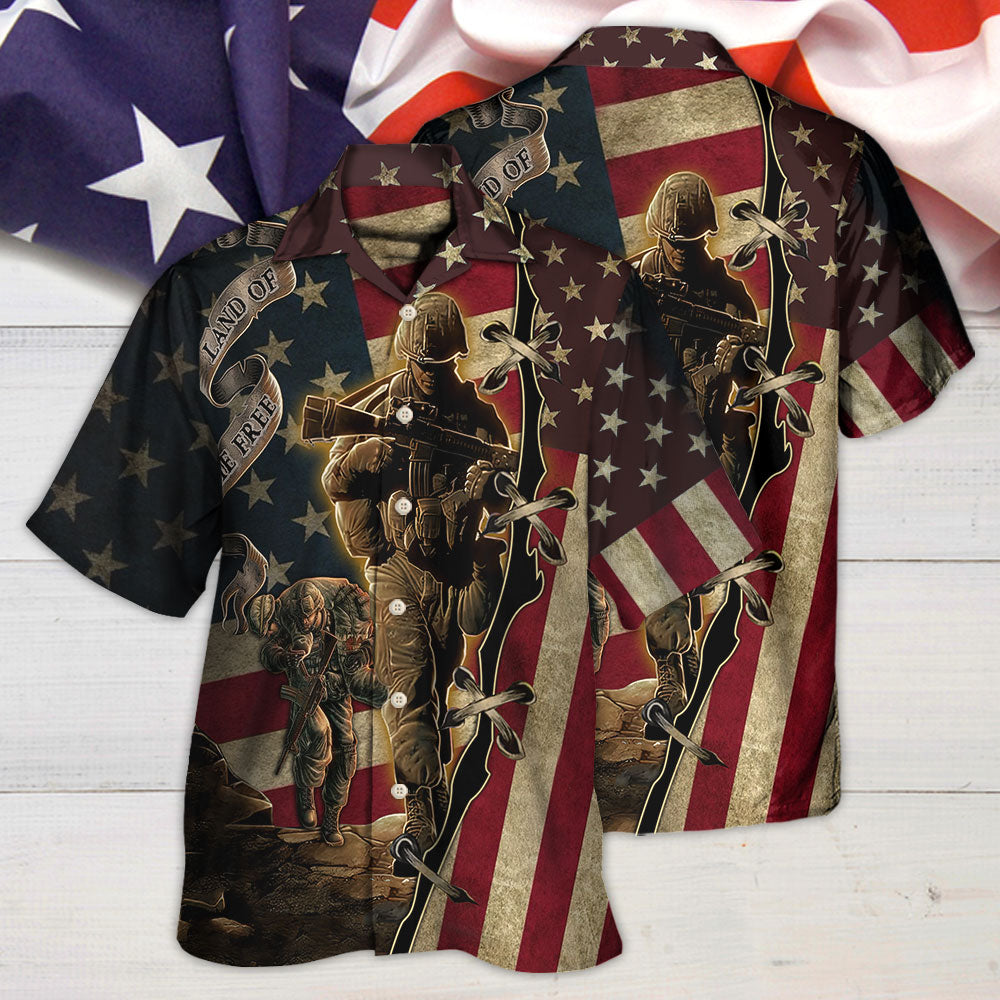 Veteran Proud Memories With Dark Color - Hawaiian Shirt - Reefox
