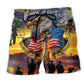 Beach Short / Adults / S Veteran Remember The Days Veteran Classic - Beach Short Reefox - Owls Matrix LTD