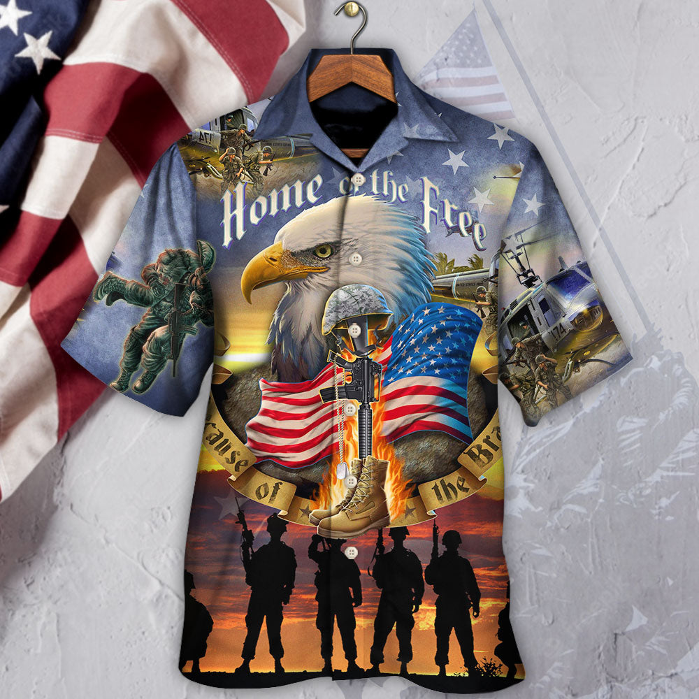 Veteran Eagle Remember The Days Veteran - Hawaiian Shirt - Reefox
