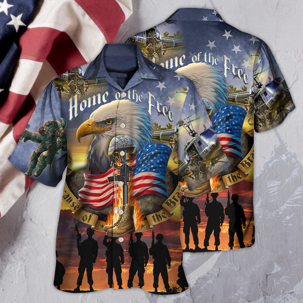 Veteran Eagle Remember The Days Veteran - Hawaiian Shirt - Reefox