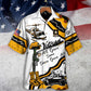 Veteran Us Army All Gave Some Some Gave All Yellow So Proud - Hawaiian Shirt - Reefox
