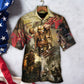 Veteran War And Peace With Strong Style - Hawaiian Shirt - Reefox
