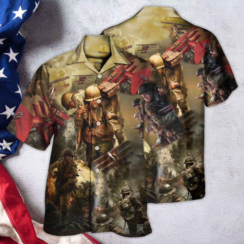 Veteran War And Peace With Strong Style - Hawaiian Shirt - Reefox