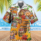 Viking Loves Beer Funny Christmas Style - Hawaiian Shirt - Reefox