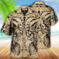 Viking Old Man With Skull Vintage - Hawaiian Shirt - Reefox