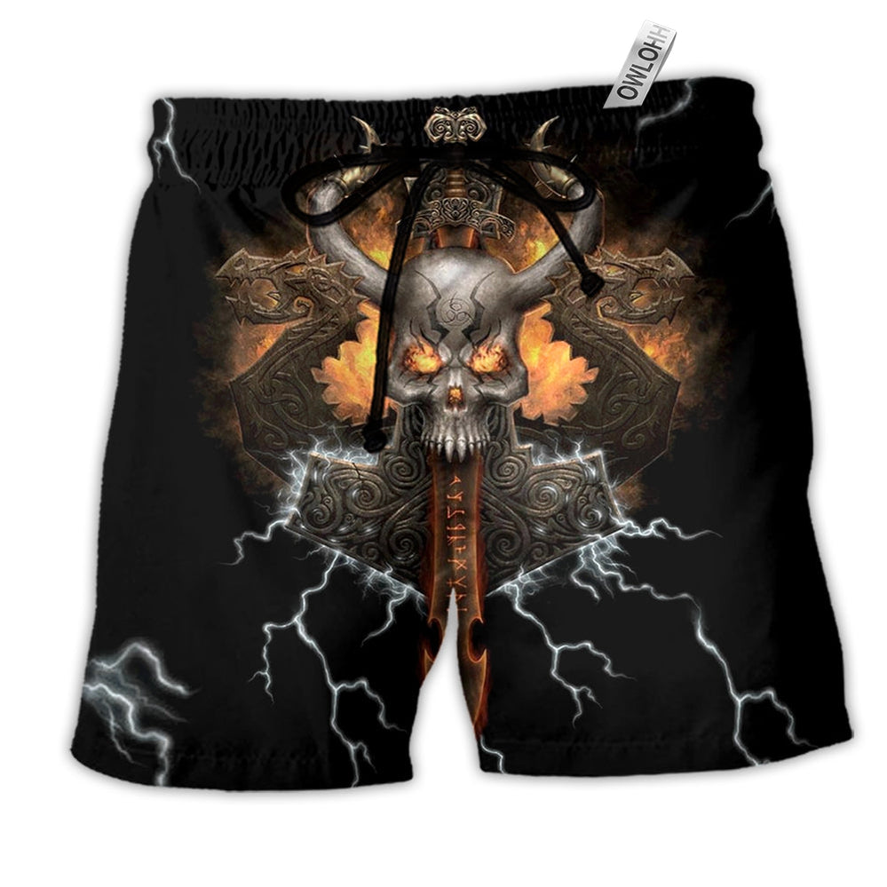 Beach Short / Adults / S Viking Victory Life Amazing Style - Beach Short Reefox - Owls Matrix LTD
