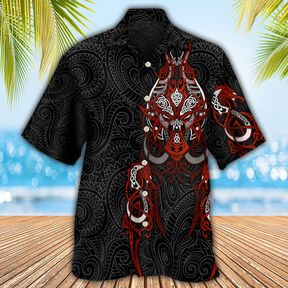 Viking Victory Life Style Cool Pattern - Hawaiian Shirt - Reefox