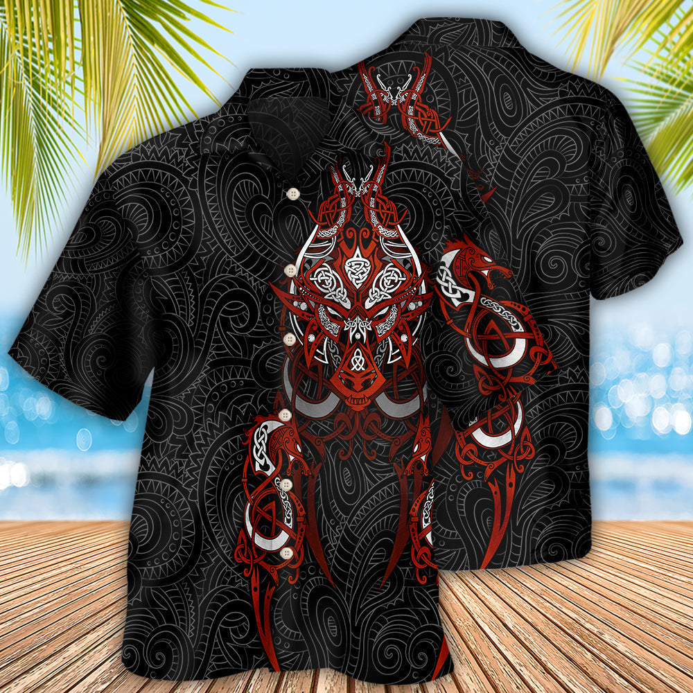Viking Victory Life Style Cool Pattern - Hawaiian Shirt - Reefox