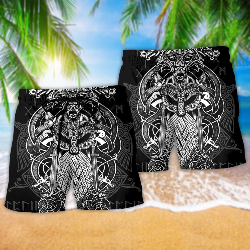 Viking Warrior Blood So Amazing Viking - Beach Short Reefox - Owls Matrix LTD