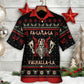 Viking Valhalla Black And Red - Hawaiian Shirt - Reefox