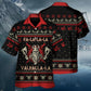 Viking Valhalla Black And Red - Hawaiian Shirt - Reefox