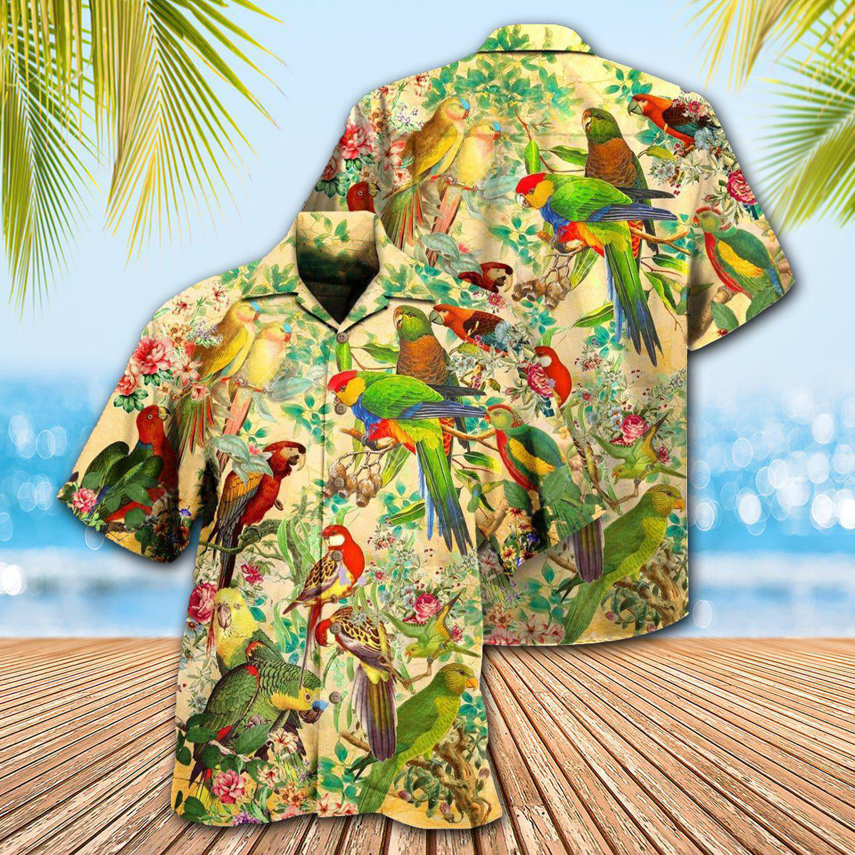 Parrot Vintage Interesting - Hawaiian Shirt - Reefox