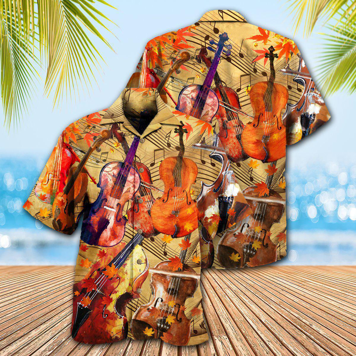 Violin Music Notes Can Change Your World - Hawaiian Shirt - Reefox