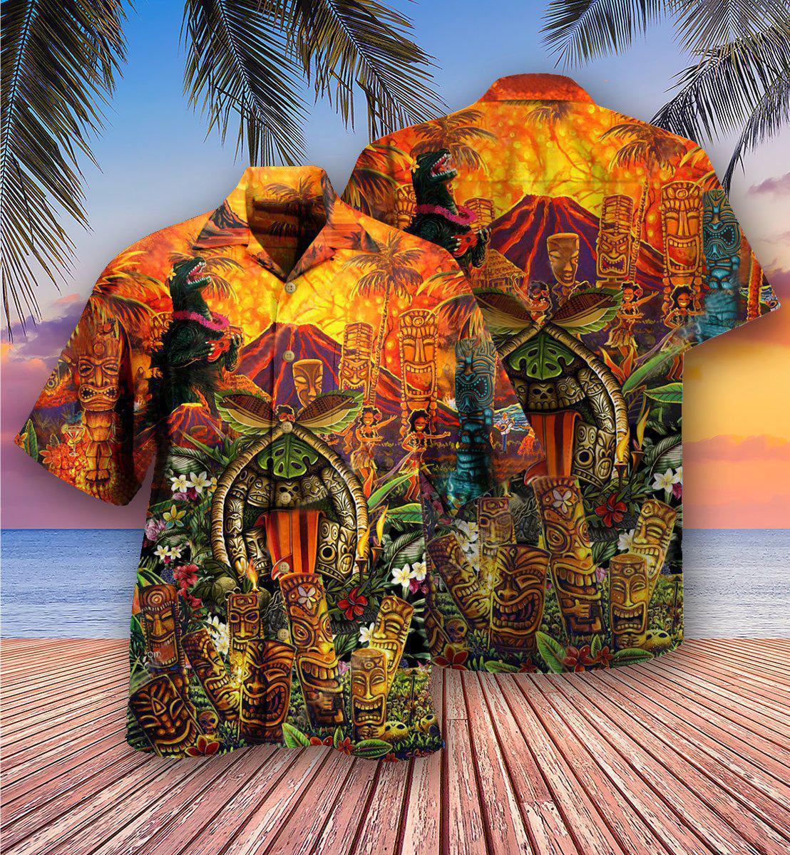 Tiki Wakaka Aloha Funny - Hawaiian Shirt - Reefox