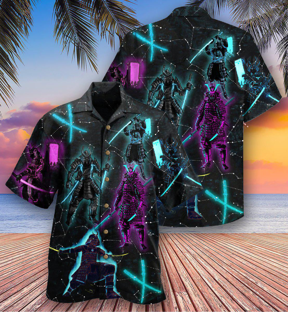 Samurai Wake From Death And Return To Life - Hawaiian Shirt - Reefox