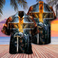 Warrior Of Christ Lion Cross - Hawaiian Shirt - Reefox