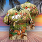 Fox Hunting Weekend Forecast 100 Chanceof - Hawaiian Shirt - Reefox