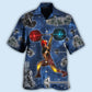 Weightlifting Power Galaxy - Hawaiian Shirt - Reefox