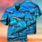 Whale Style In Blue Ocean - Hawaiian Shirt - Reefox