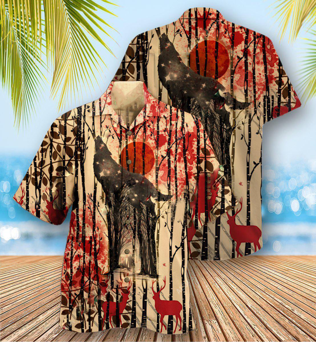 Wolf Lives No Sheeps Safe - Hawaiian Shirt - Reefox