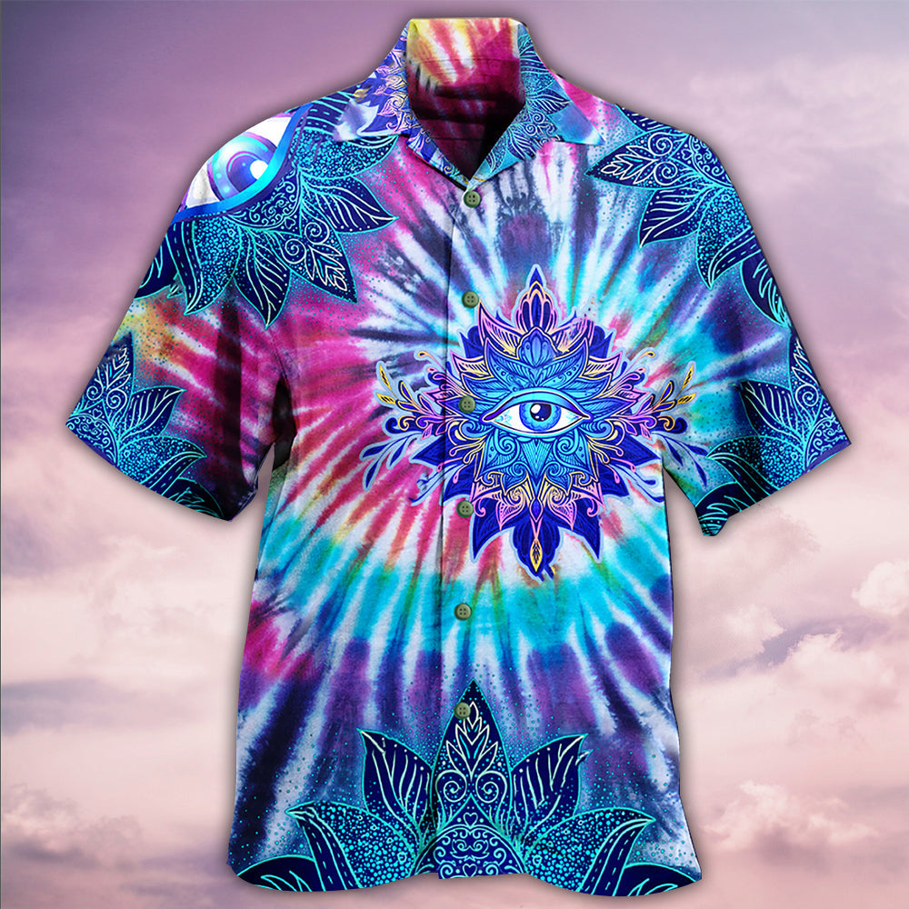 Yoga Eyes Love Mandala - Hawaiian Shirt - Reefox