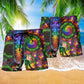 Yoga Love Beautiful Life - Beach Short Reefox - Owls Matrix LTD