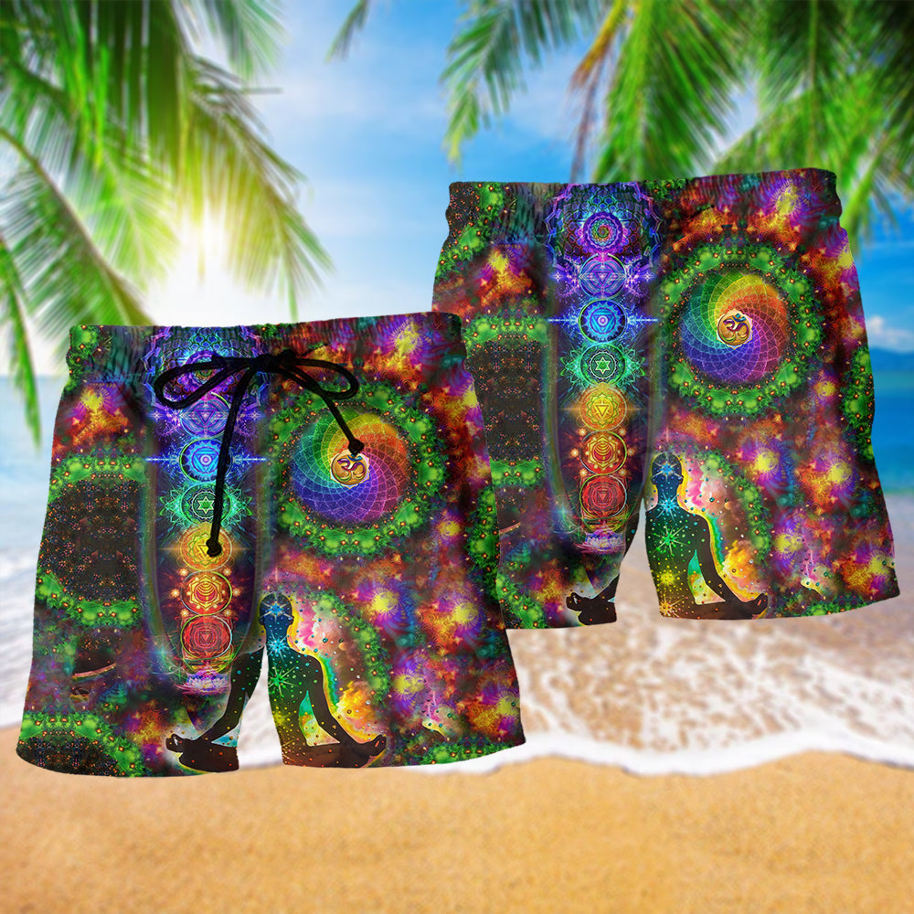 Yoga Love Beautiful Life - Beach Short Reefox - Owls Matrix LTD
